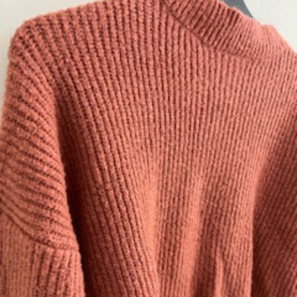 S Cozy Forever 21 sweater orange/brown